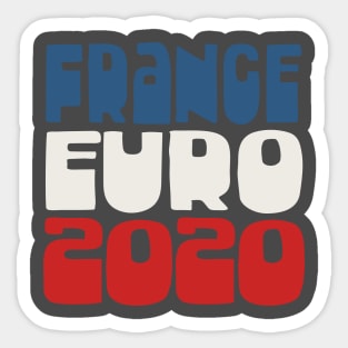 France Euro 2020 Soccer Gift Design Sticker